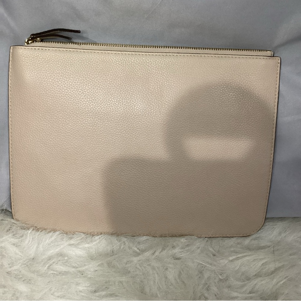 Kate Spade Gia Larchmont Ave Butterfly Leather Clutch Pouch  EUC Beautiful - Picture 3 of 8